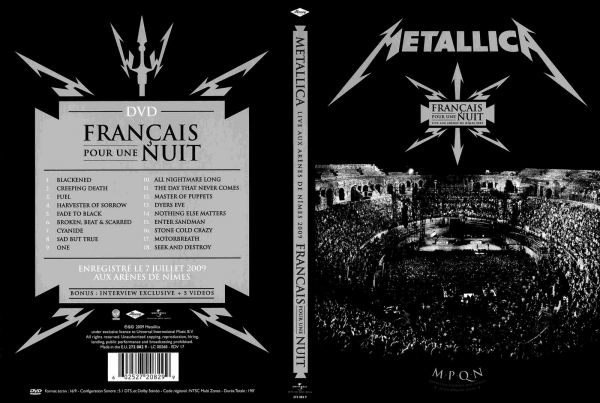 Metallica Français Pour Une Nuit